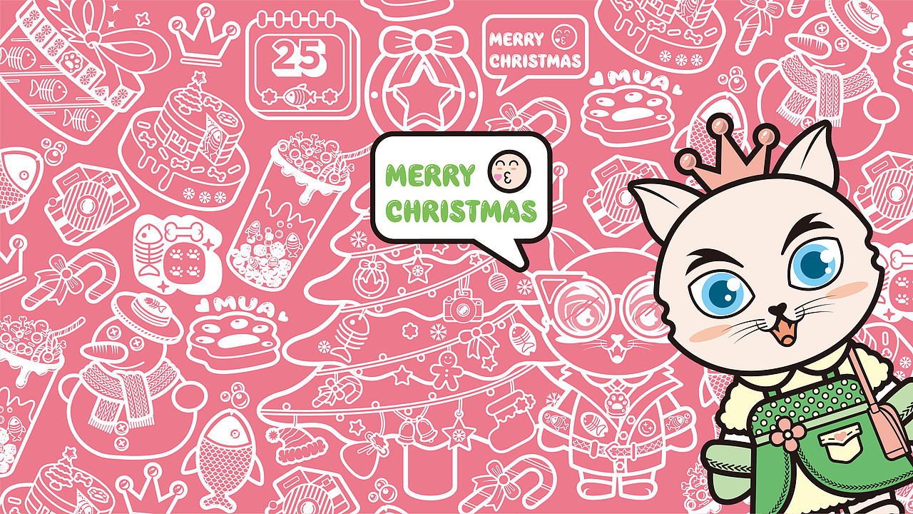 圣诞小猫IP形象设计（图ZMjM2NTA2MTMy） - 创作习作 - 站酷设计师平凡Jane原创素材 - 站酷ZCOOL