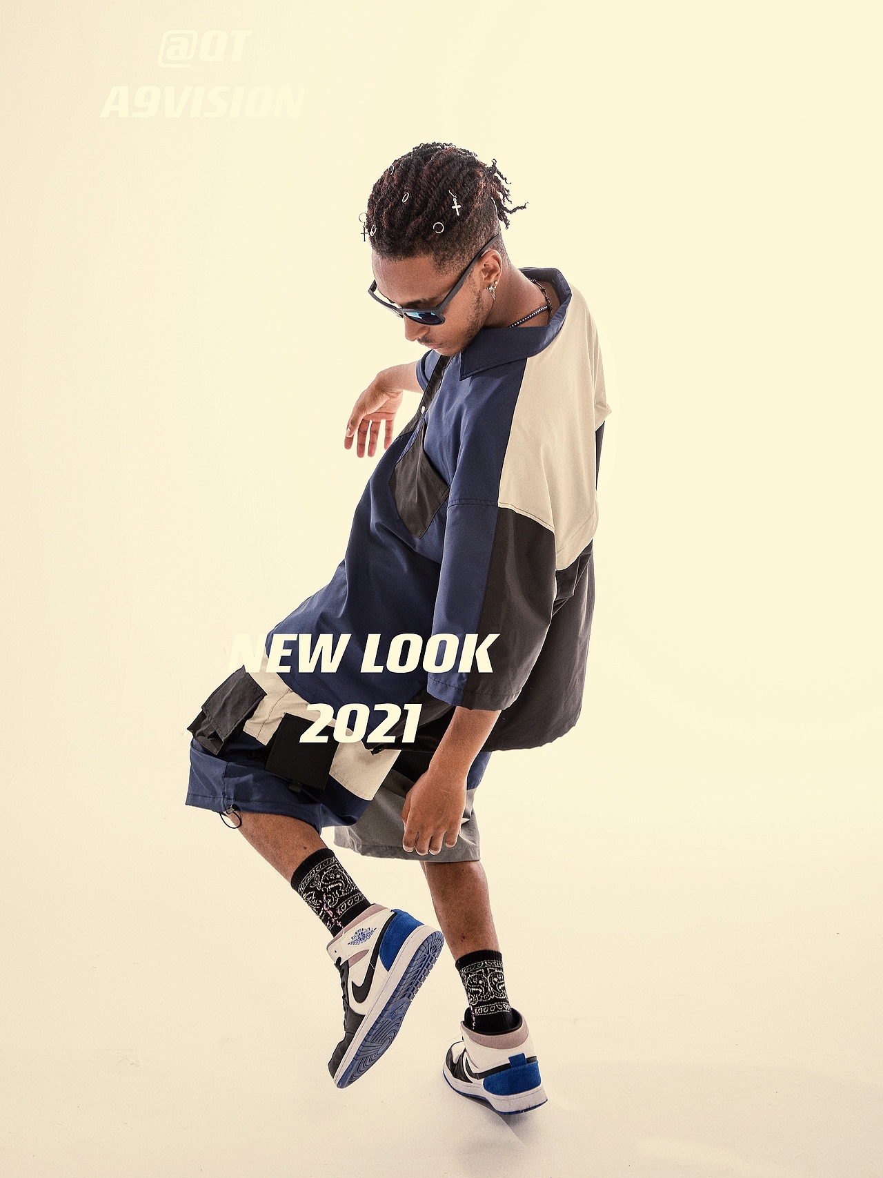 品牌时尚运动眼镜平面广告拍摄