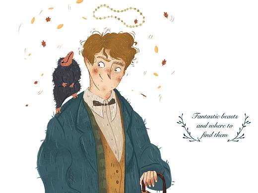 神奇动物在哪里的小雀斑~