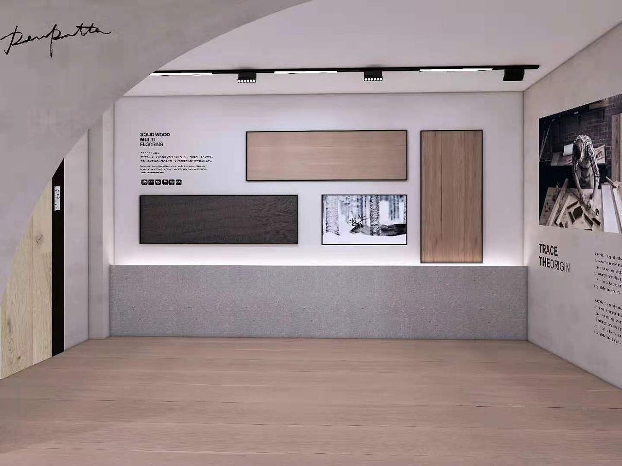 地板展厅（图ZMjU2NTA4Mjc2） - 展陈设计 - 站酷设计师余余1998原创素材 - 站酷ZCOOL