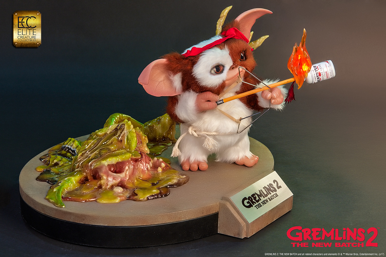 ECC好莱坞工作室《小魔怪2》 Gizmo等比例雕像