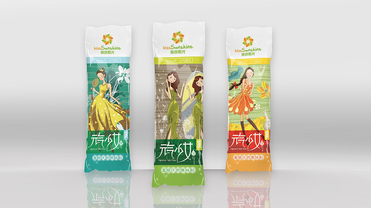 元气少女系列包装（图ZNjUyMzgyNDQ=） - 包装 - 站酷设计师antzc原创素材 - 站酷ZCOOL