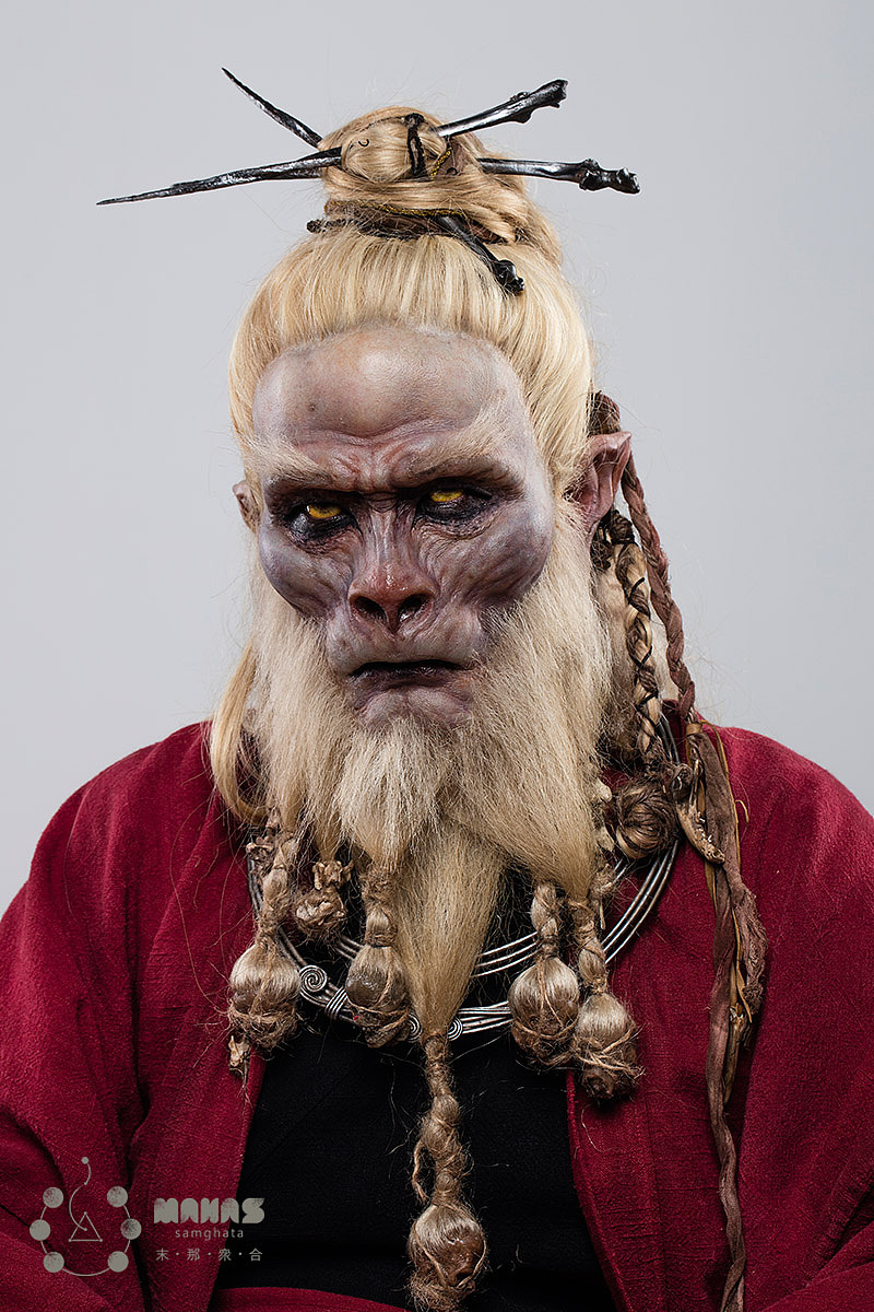 影视特效化妆初试——"金光仙"