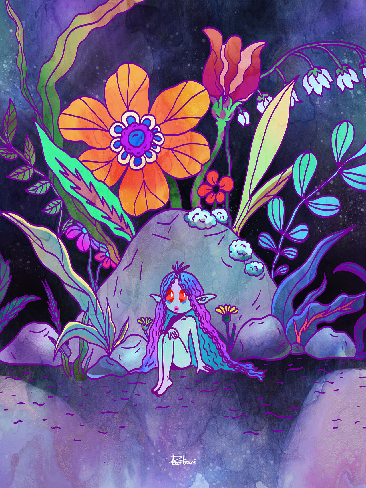 【 妖精 】（图ZMTY5MjEzNDQ0） - 创作习作 - 站酷设计师hoo22i原创素材 - 站酷ZCOOL