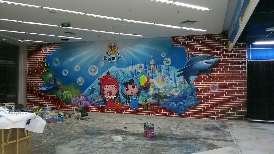 那些琐碎的墙绘作品