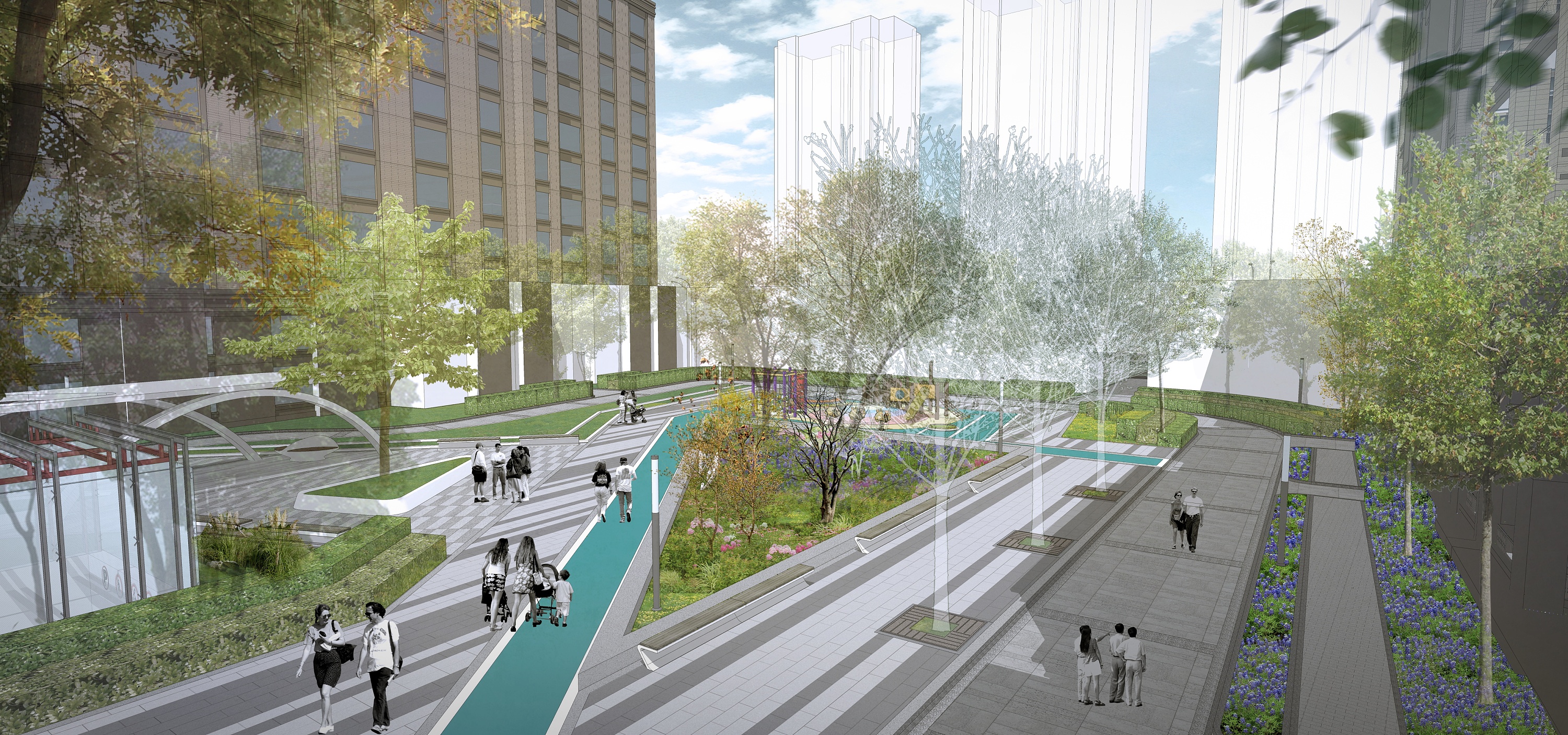 2021青春答卷# 南通市锦绣龙湾居住区景观设计>