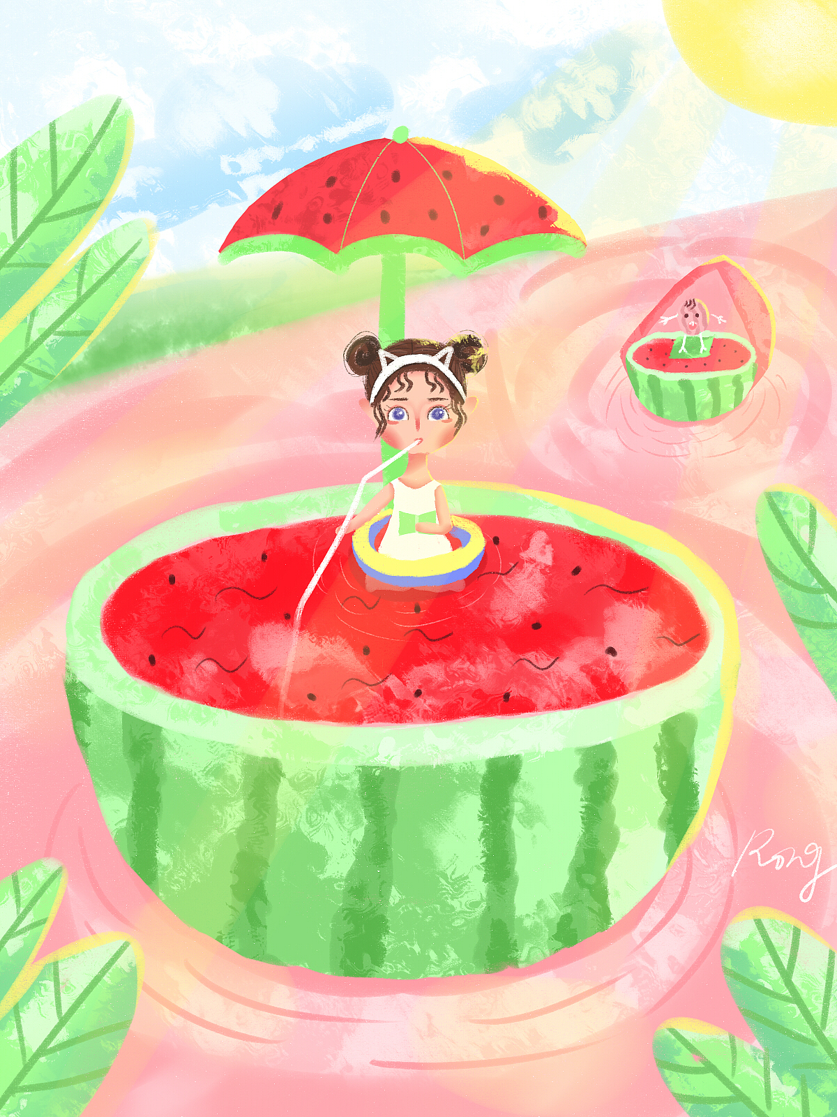 原创插画（图ZMTg0MjIxMDY4） - 创作习作 - 站酷设计师手捧阳光r原创素材 - 站酷ZCOOL