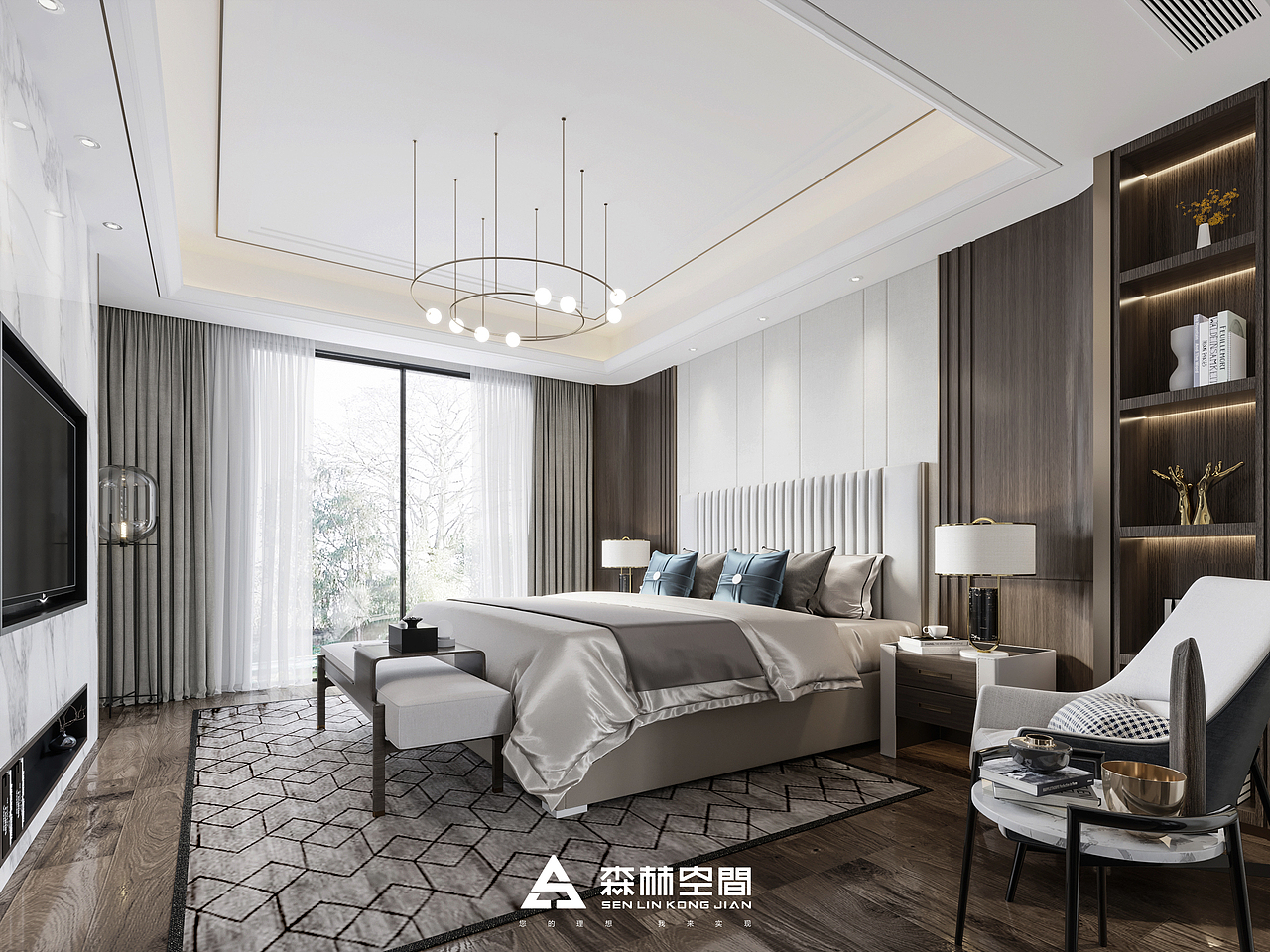 董事长的独白 ‖ 大层别墅「森林空间」