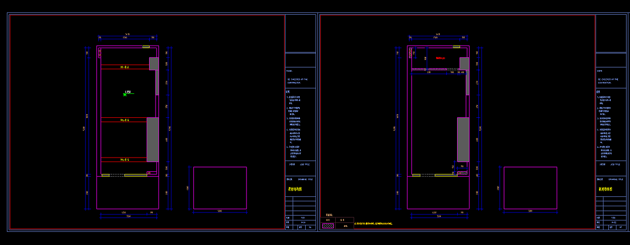 施工图案例|奶茶店施工图表现