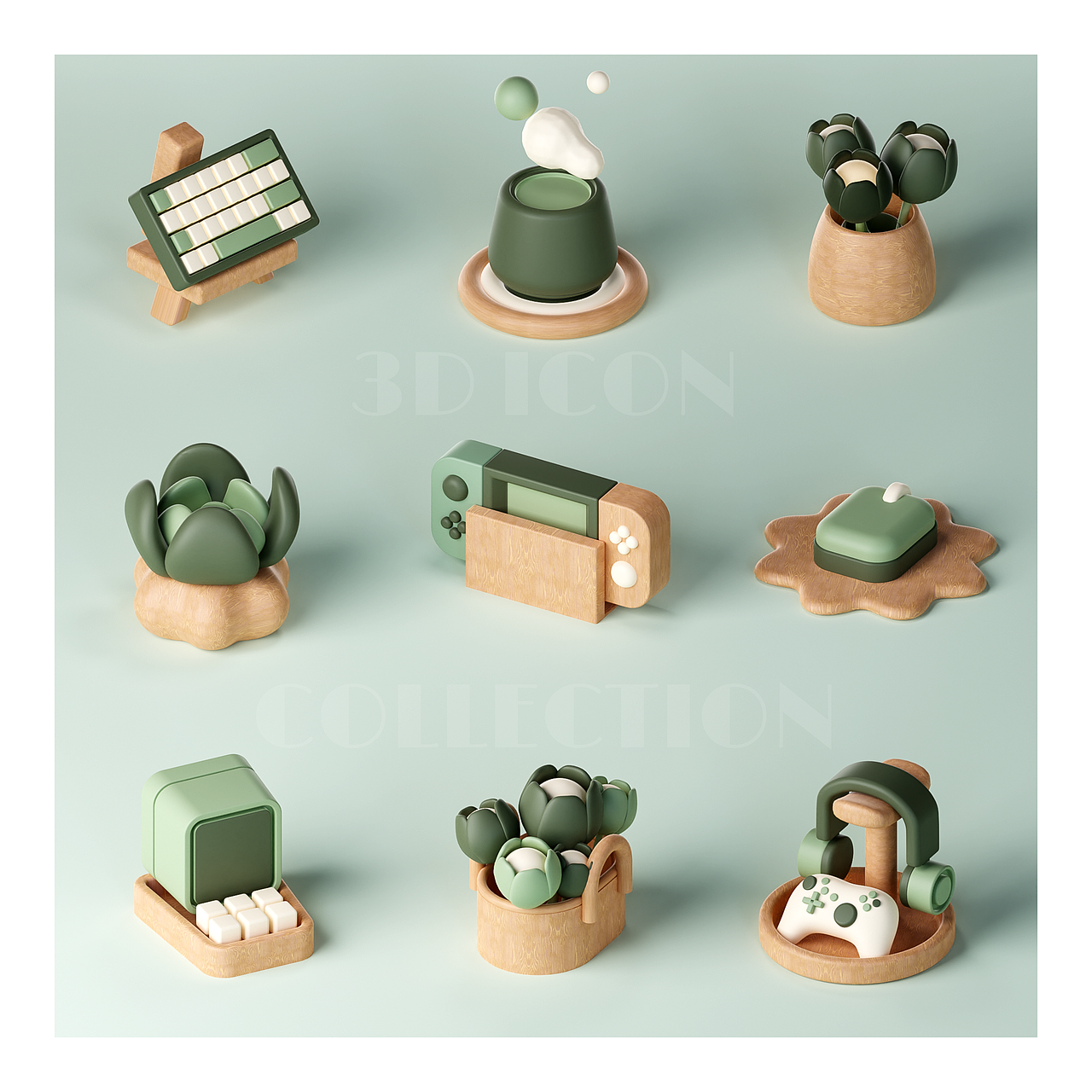 3D立体图标合集-Blender/Cycles渲染器（图ZMzM0MzY1NTI4） - 其他三维 - 站酷设计师UI设计师吧原创素材 - 站酷ZCOOL