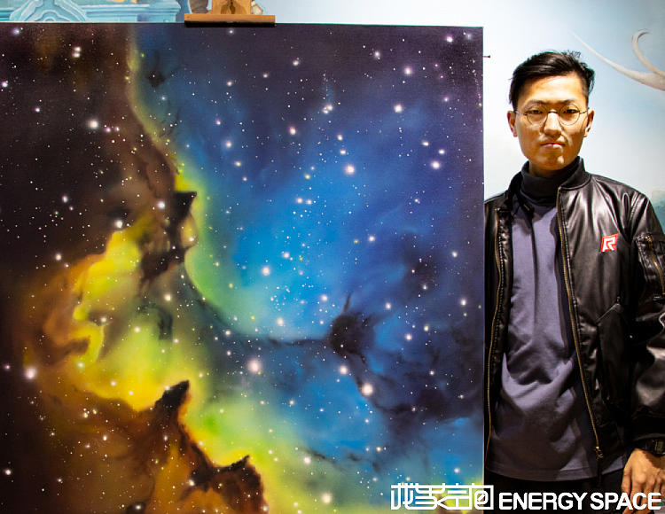 墙绘培训 | 蓝色星空