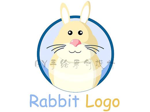 小兔子标志Logo设计