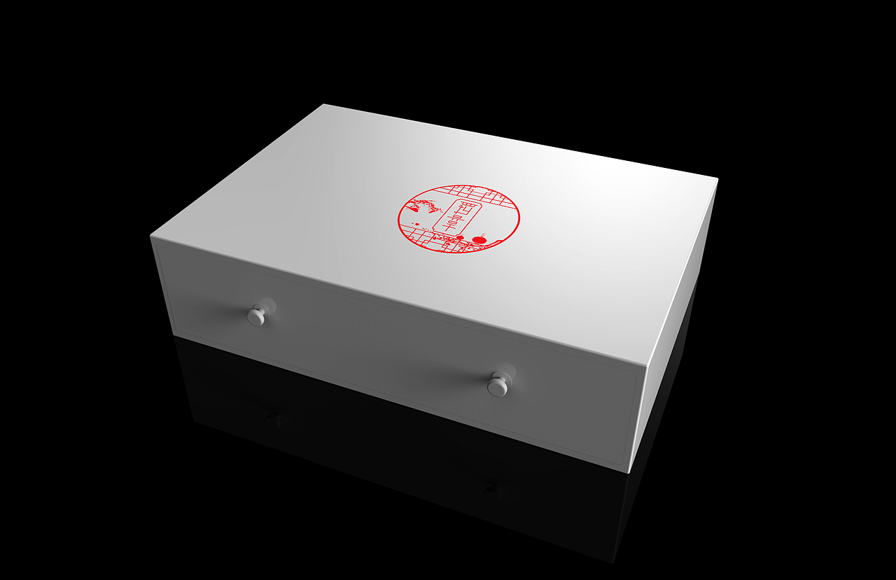 喜盛酒的整体包装设计C