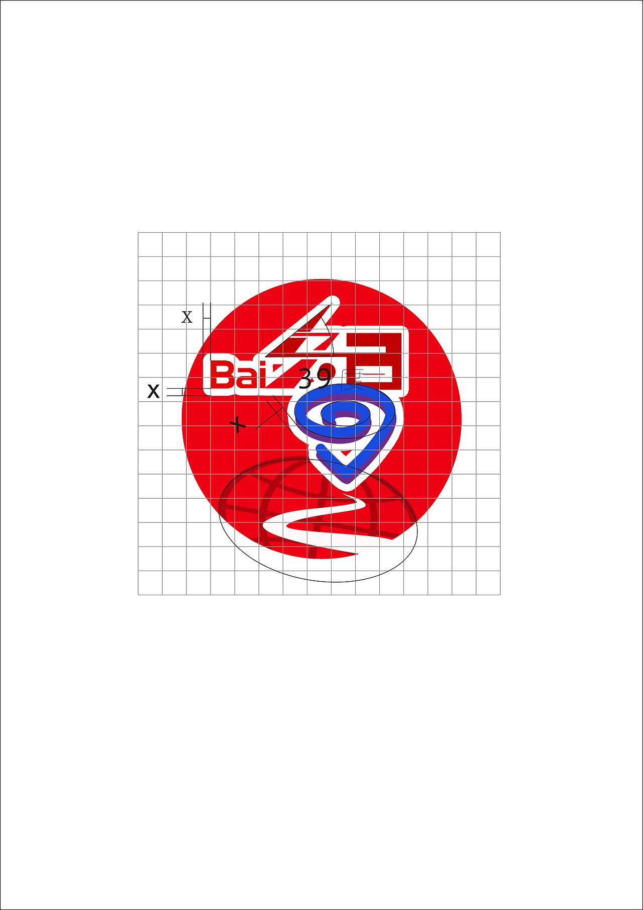 百度无人车logo设计（图ZNDgyNDI1ODA=） - Logo - 站酷设计师王家二小姐8888原创素材 - 站酷ZCOOL