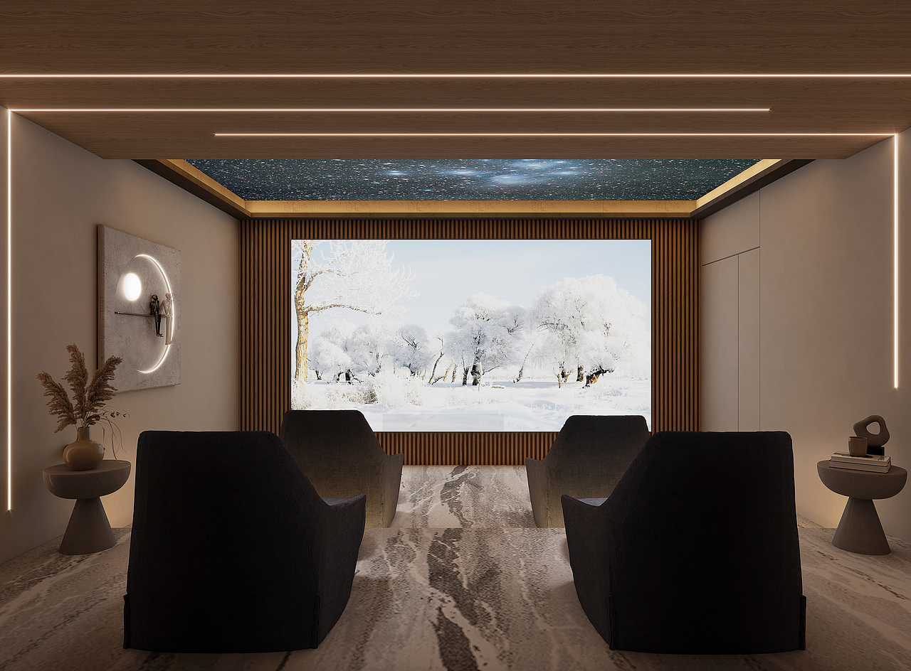 暖色调现代风格,尽显温柔