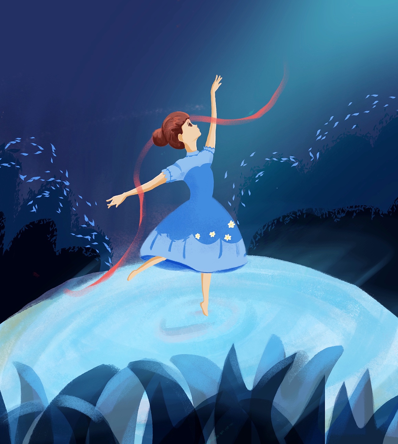 《舞蹈》|插画|创作习作|雾sdk - 原创作品 - 站酷 (zcool)