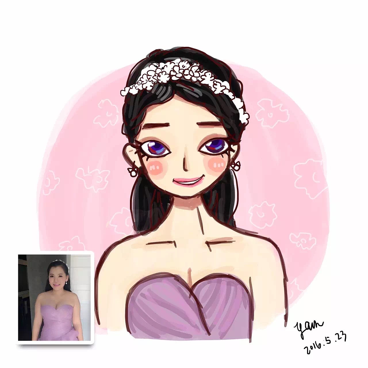 那些年手绘的头像