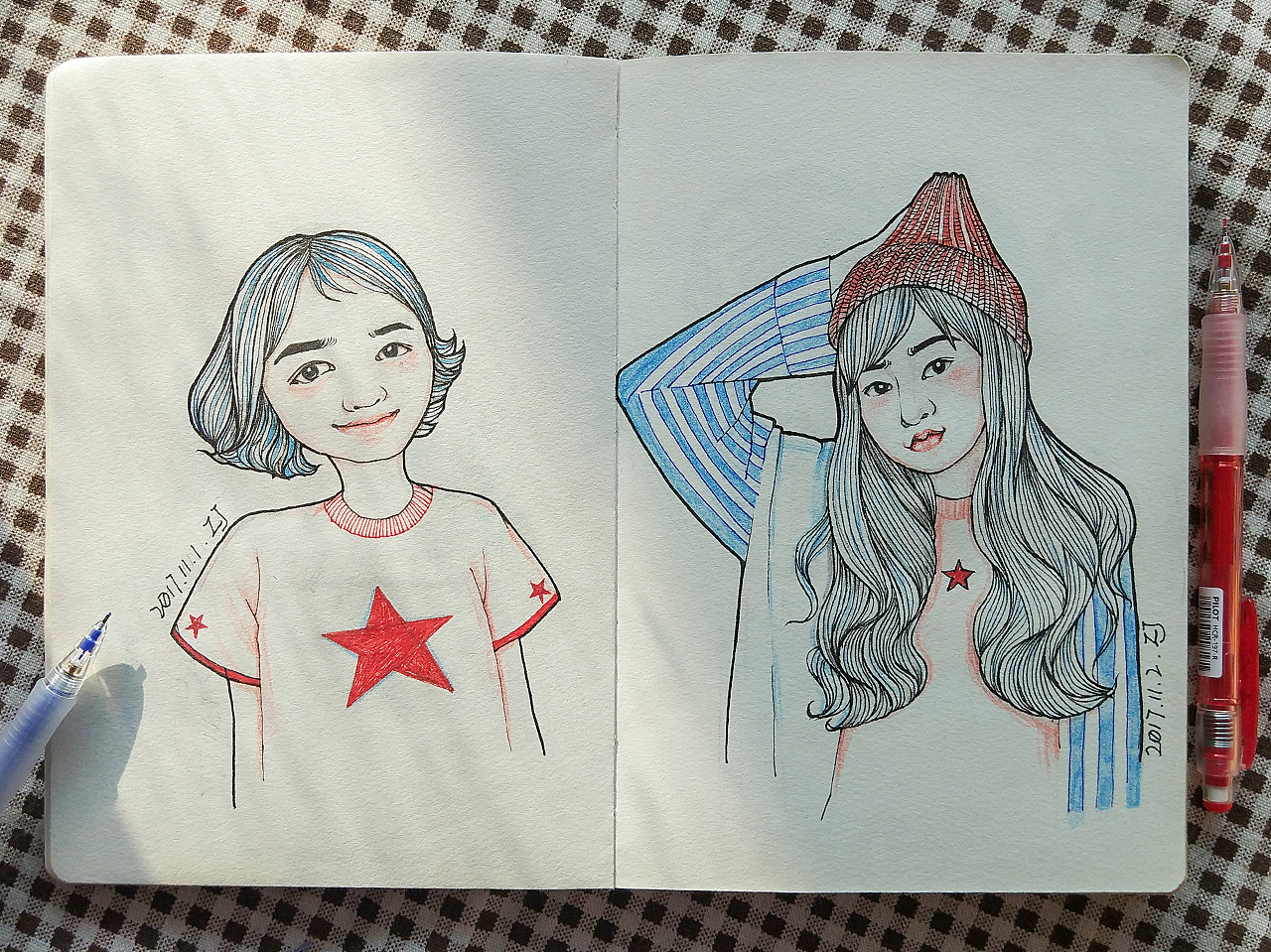 涂鸦小绘本——带娃日志（图ZMTQxNzIxNzA4） - 绘本 - 站酷设计师猪小静原创素材 - 站酷ZCOOL