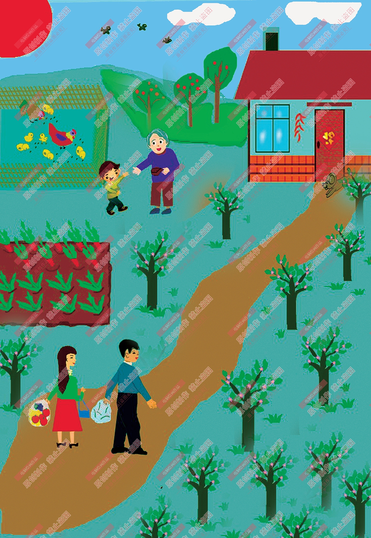 电脑制作活动绘画作品（图ZMTE3MDI1OTg4） - 艺术插画 - 站酷设计师sucaionline2020原创素材 - 站酷ZCOOL