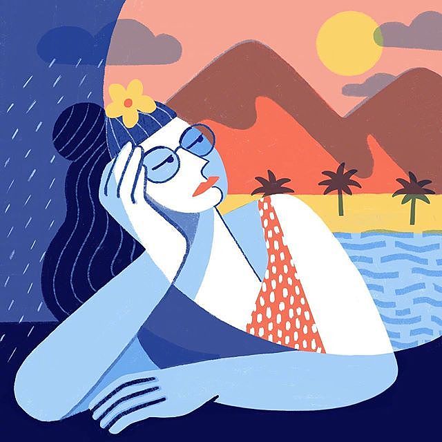 插画分享/艺术家 Claire Pr（图ZMjIwNzkyMjQ4） - 艺术插画 - 站酷设计师小王不酷原创素材 - 站酷ZCOOL