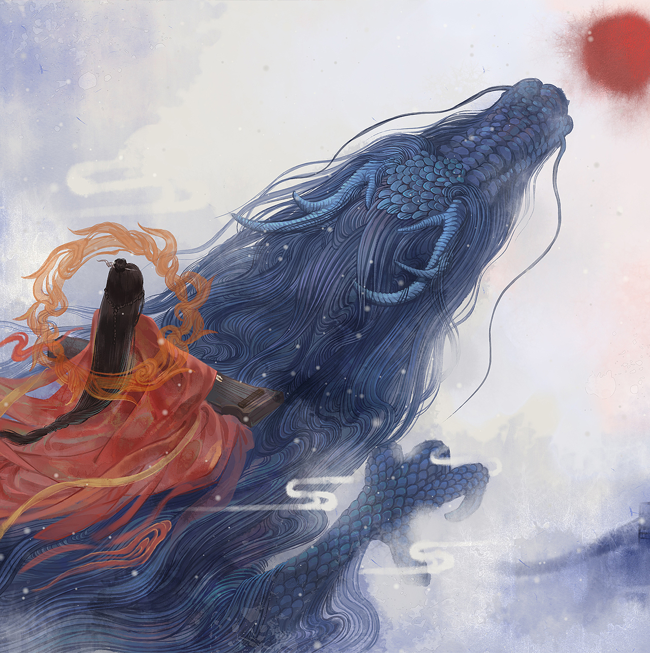 墨染万里（图ZMjc2MzMyMDA0） - 商业插画 - 站酷设计师huang慌原创素材 - 站酷ZCOOL