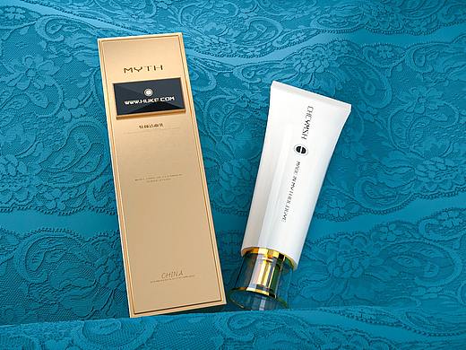 c4d护肤品渲染练习