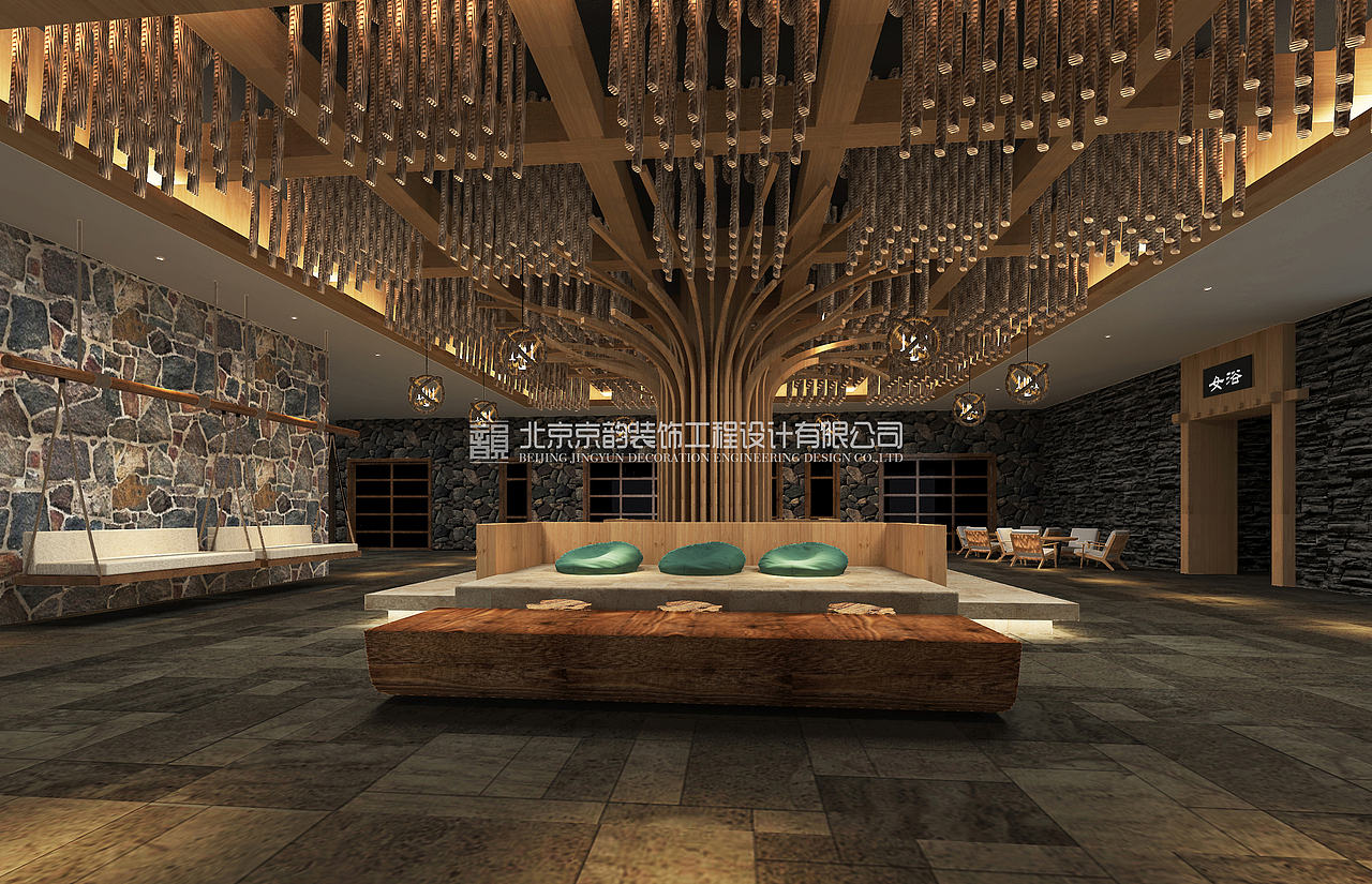 京韵设计-郑韵：常州禾沐家温泉度假酒店（图ZMTkyNzAzMDI4） - 家装设计 - 站酷设计师京韵设计原创素材 - 站酷ZCOOL