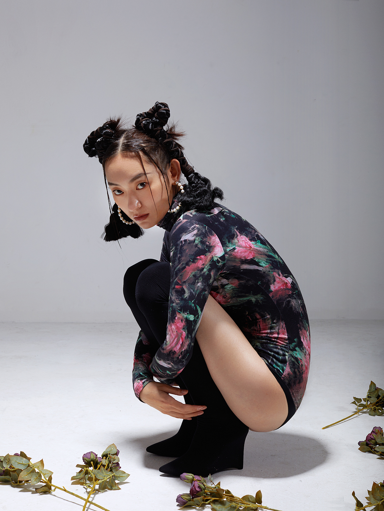 玫瑰咬了珍珠/饰品拍摄_chengzee-站酷zcool