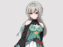 崩坏世界同人图立绘练习#庄河大喜子画师