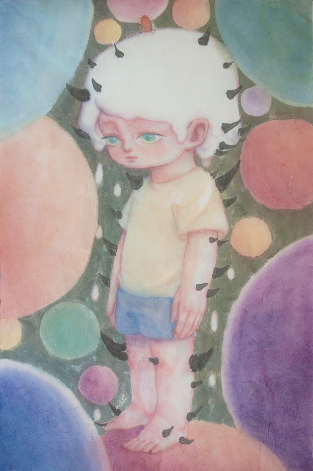 水墨原创-花溶的人生游乐场（图ZMzIxMTQ5Njg4） - 艺术插画 - 站酷设计师海雄的画原创素材 - 站酷ZCOOL