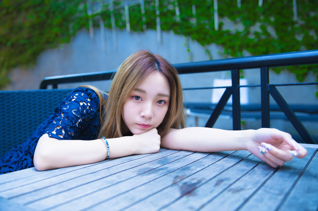 美女人像摄影 /上海校花 / 衡山坊咖啡馆