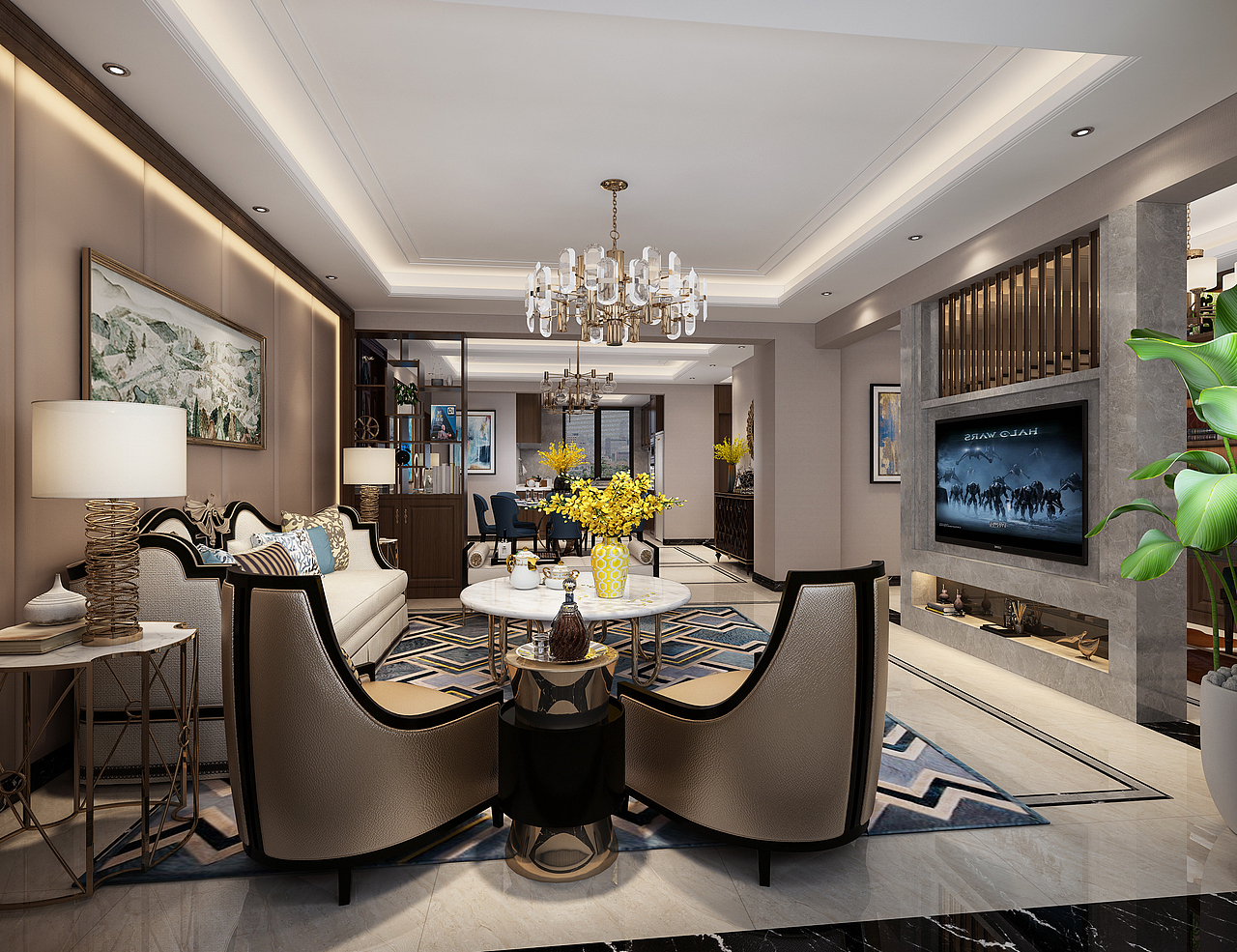 现代轻奢（图ZMTc3NTY1OTY4） - 家装设计 - 站酷设计师杨晨希原创素材 - 站酷ZCOOL