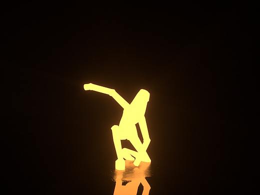 一个普通的跳跃动画