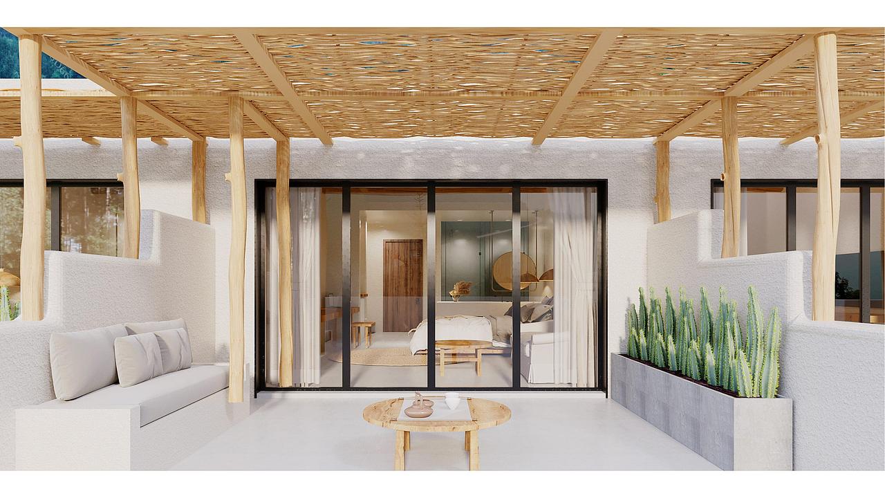 民宿 | 宁柿 · 廖峪谷 | 一号院 | 匠客商业空间设计（图ZMjk5MzAyNjY0） - 商业空间设计 - 站酷设计师设计大刘原创素材 - 站酷ZCOOL