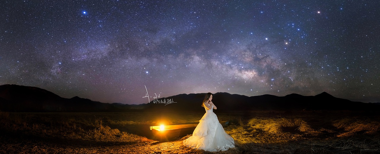 出发泸沽湖！2月初升银河季！（图ZNDI1NTkzMTY=） - 风光摄影 - 站酷设计师阿五在路上原创素材 - 站酷ZCOOL