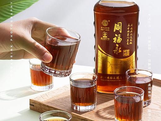同福永X鹿马影像｜创意黄酒饮品拍摄 电商美食摄影 