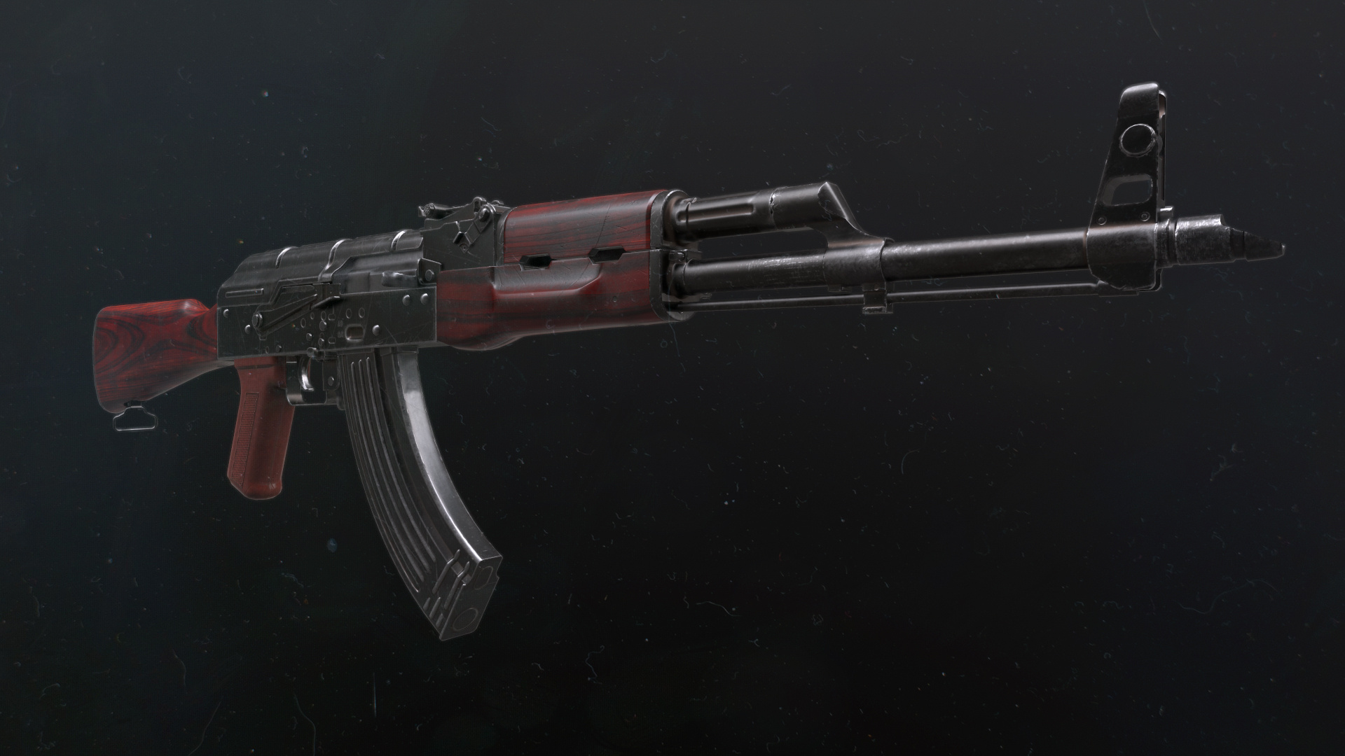 akm突击步枪模型