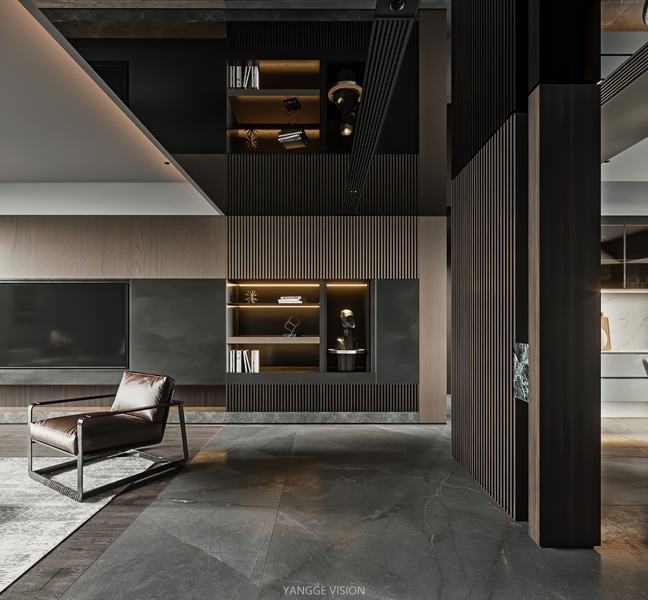 客厅（电视沙发背景墙、天花）