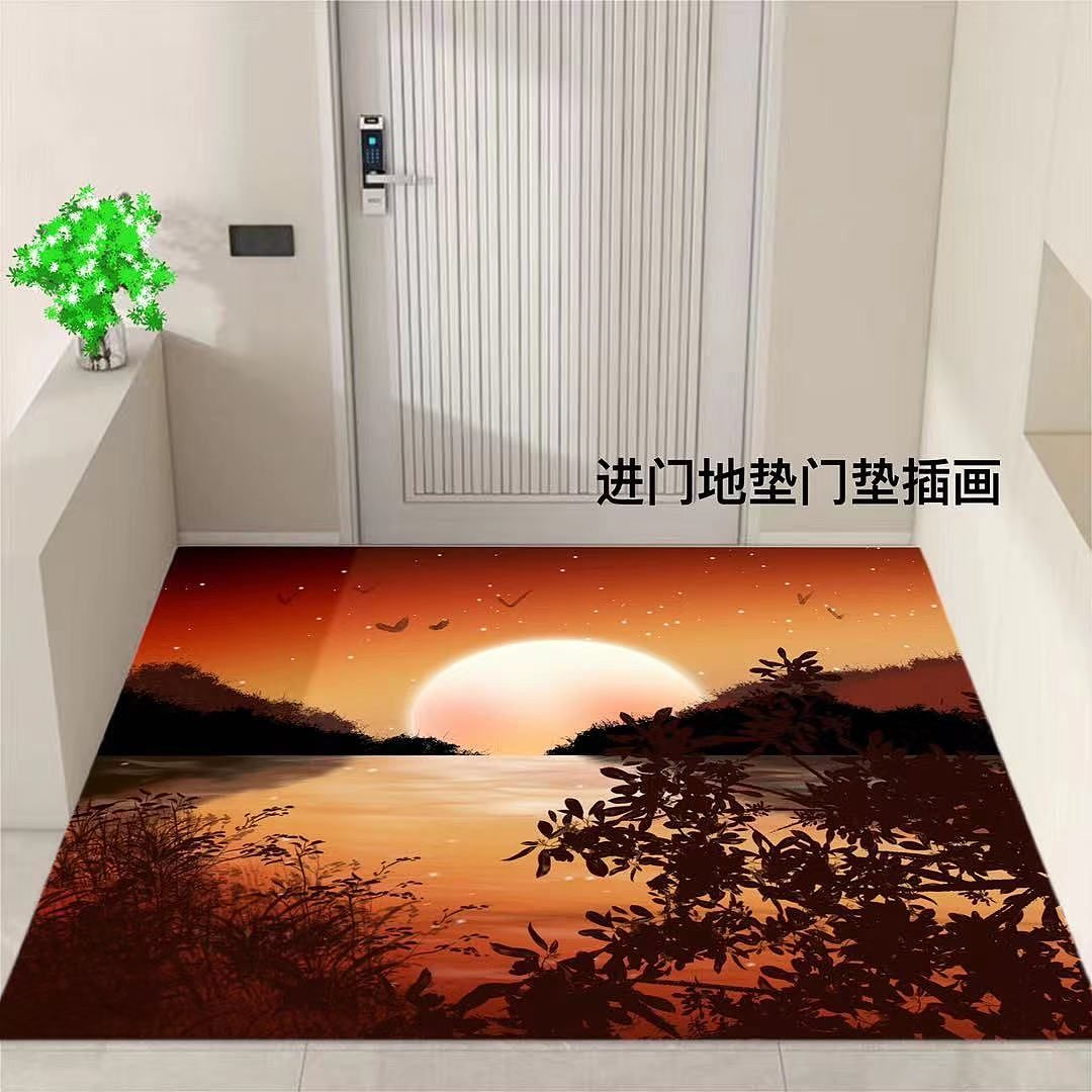 插画夜色进夕阳（图ZMzQ1ODg5MTQw） - 商业插画 - 站酷设计师夏天插画汇原创素材 - 站酷ZCOOL