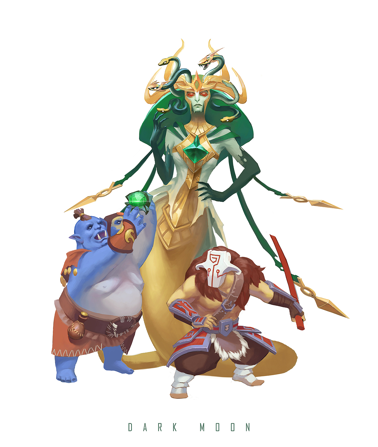 dota2系列（图ZMjU4NjUxNjMy） - 商业插画 - 站酷设计师DarkMoon_Coming原创素材 - 站酷ZCOOL