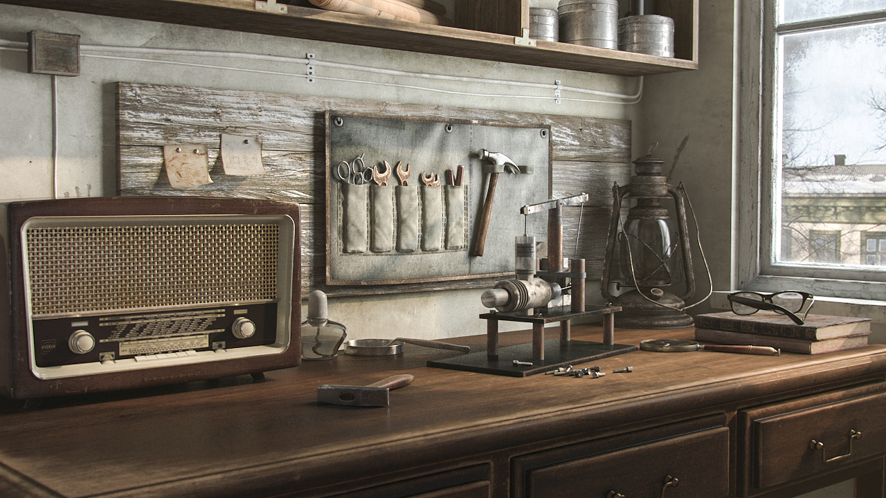 工匠台 Craftman`s Working table（图ZMjM4MjYzNDQ=） - 建筑/空间 - 站酷设计师静观zsn原创素材 - 站酷ZCOOL
