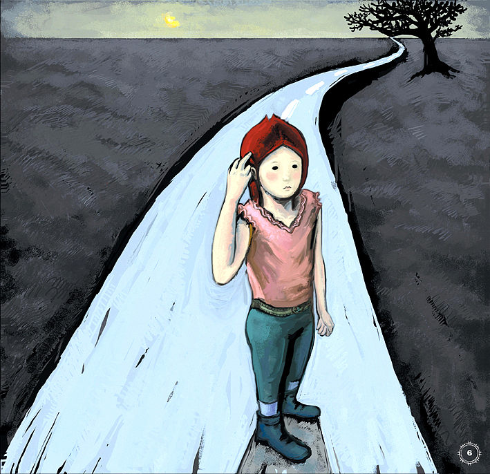 艾米的旅程1（图ZMzc4NjE4ODA=） - 商业插画 - 站酷设计师大卫卡森原创素材 - 站酷ZCOOL