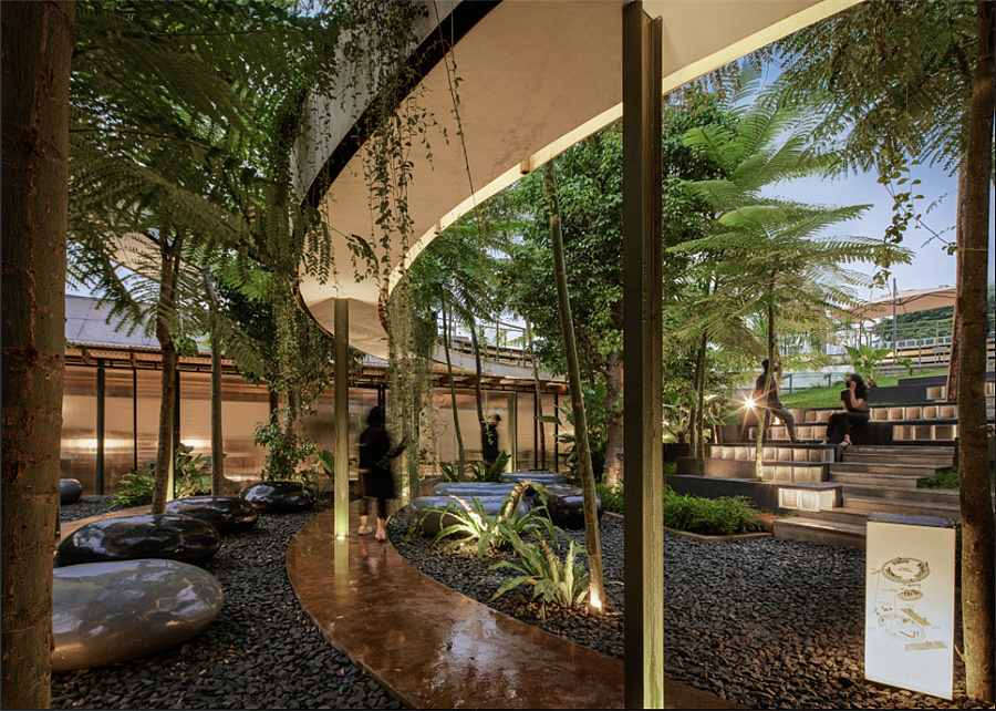 成都咖啡厅设计|城市森林咖啡厅设计