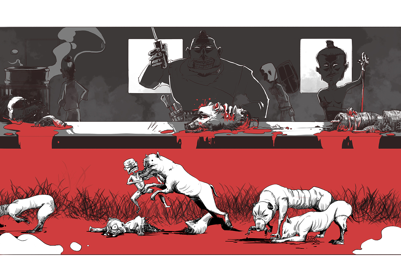 地府13站（图ZNTE1NDc3MjA=） - 创作习作 - 站酷设计师禾几页阿颓原创素材 - 站酷ZCOOL