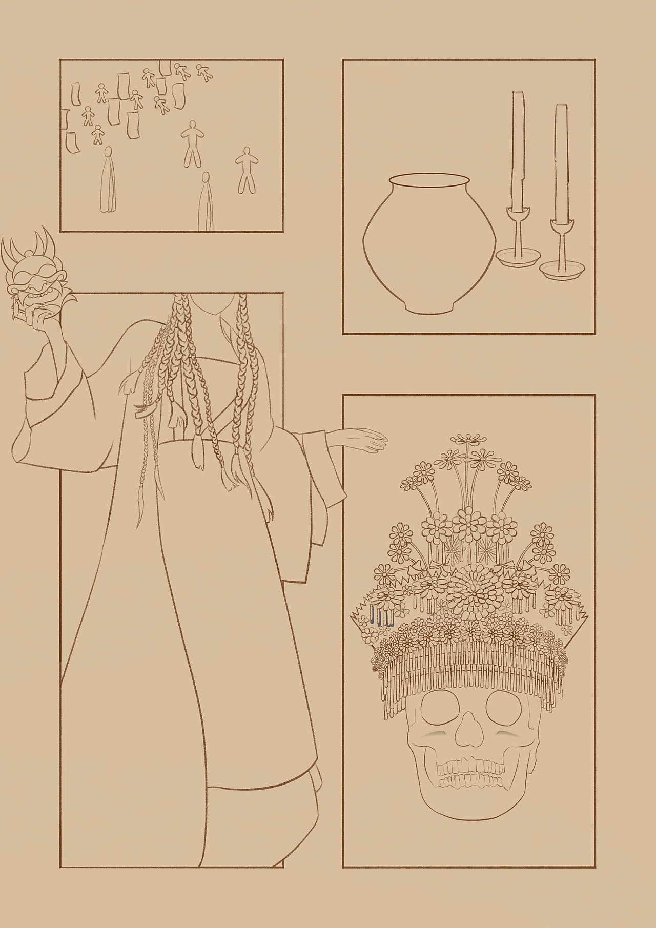 苗族蛊术（图ZMzQ0MTE2MTQ0） - 艺术插画 - 站酷设计师Z281712865原创素材 - 站酷ZCOOL