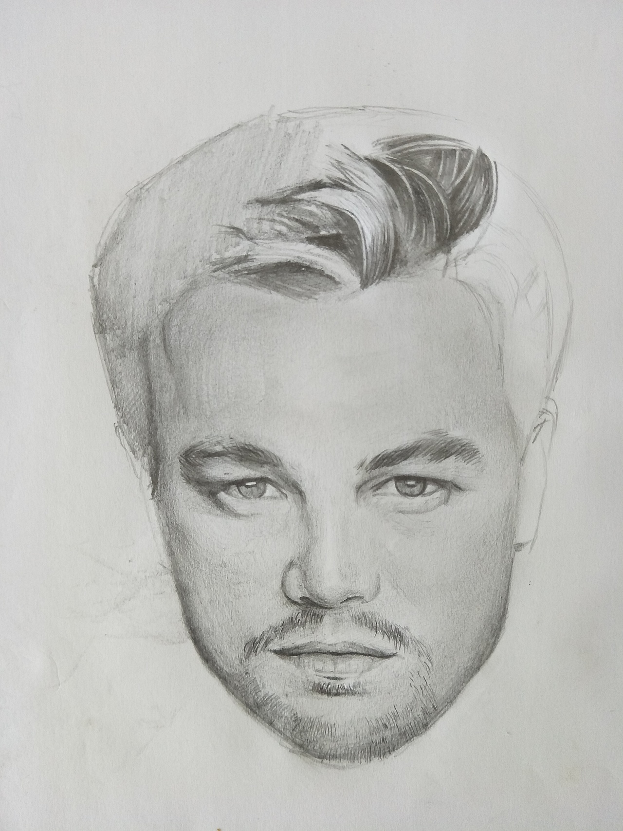 小李子素描步骤