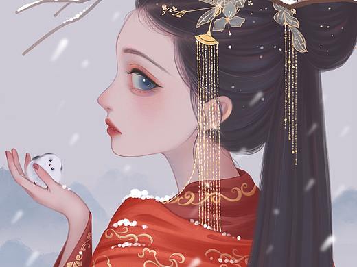 郁色古风少女四季：冬❄️