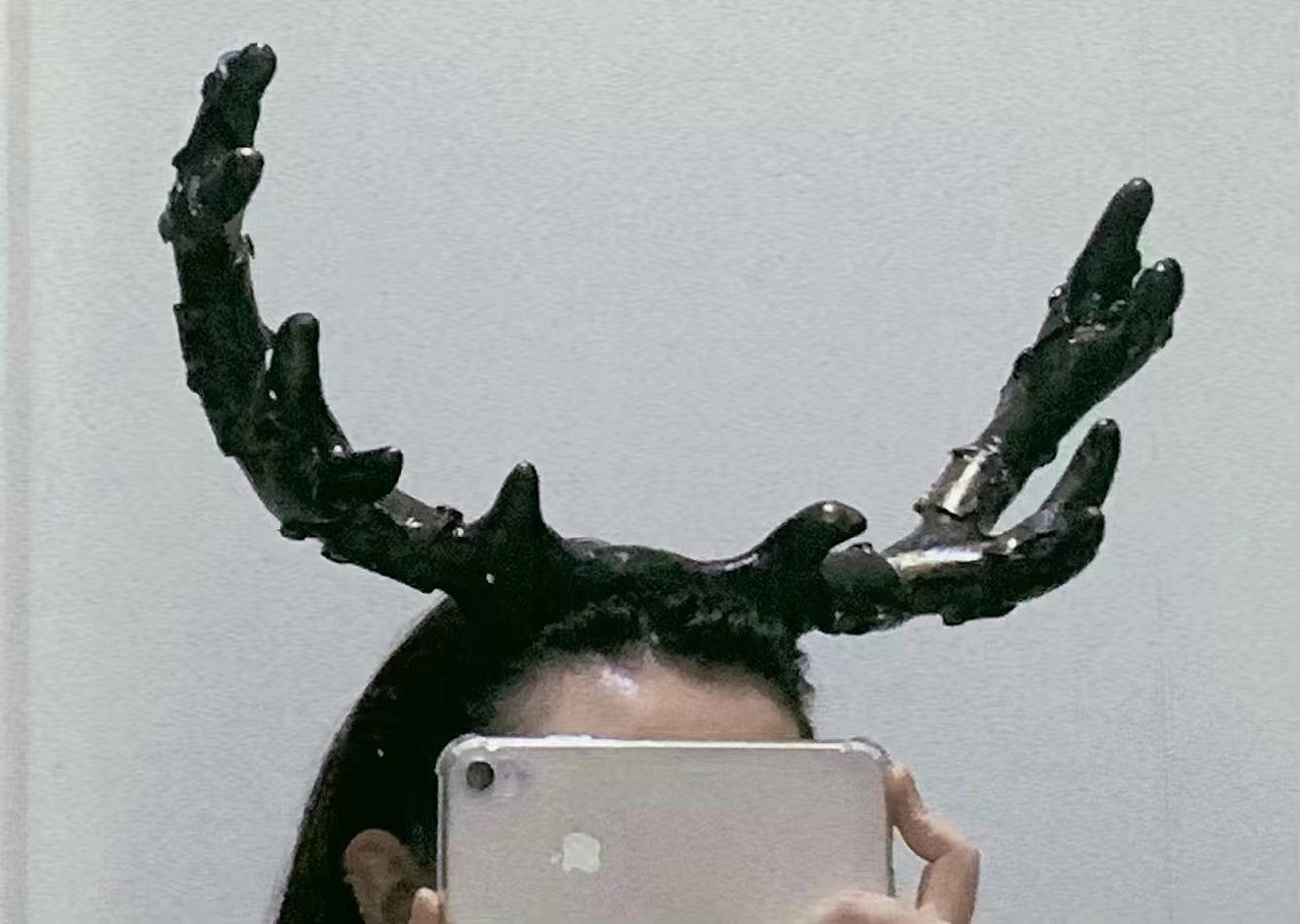 蒸汽朋克铁皮鹿角（图ZMjM5ODk3MjMy） - 工艺品设计 - 站酷设计师KIKKo1108原创素材 - 站酷ZCOOL