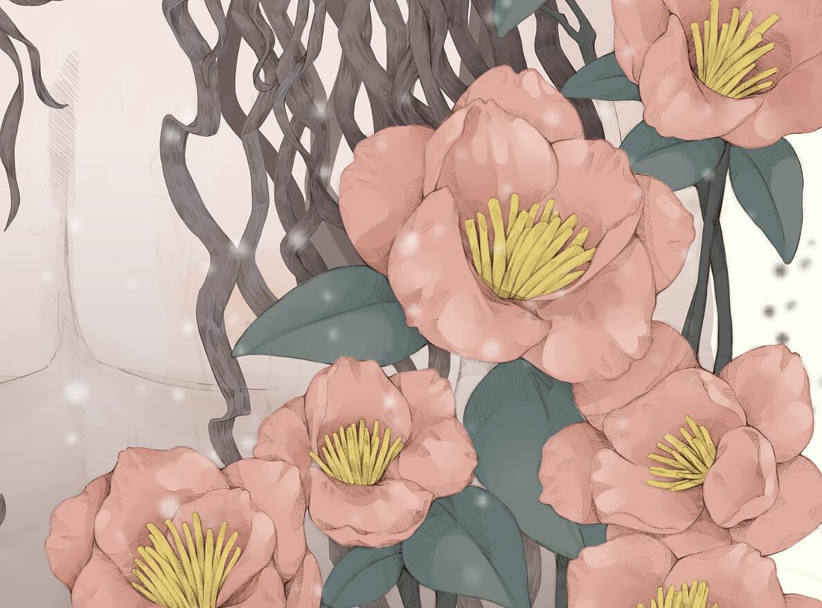 寂しいです（图ZMTY0MDM0ODY0） - 艺术插画 - 站酷设计师猫吉婆婆原创素材 - 站酷ZCOOL