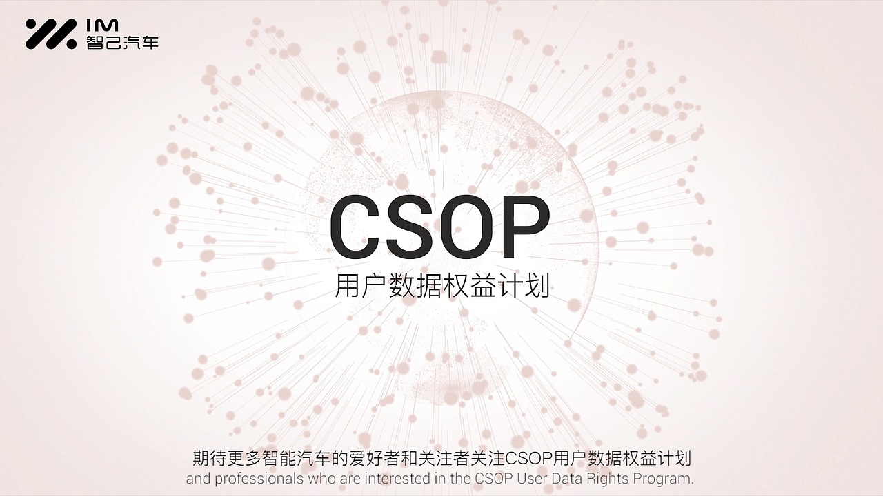 智己汽车  CSOP